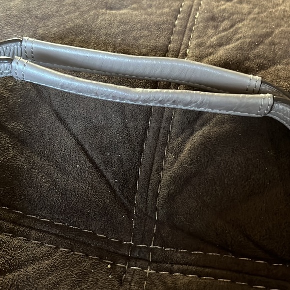 Coach F27391 Taylor Eyelet Leather Carryall silver/putty - Picture 6 of 8